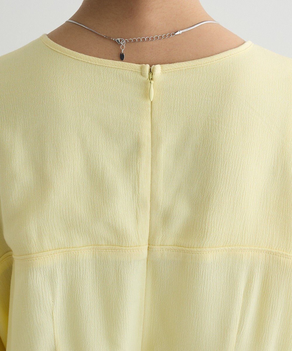 Green Parks ボリュームスリーブティアードワンピース 