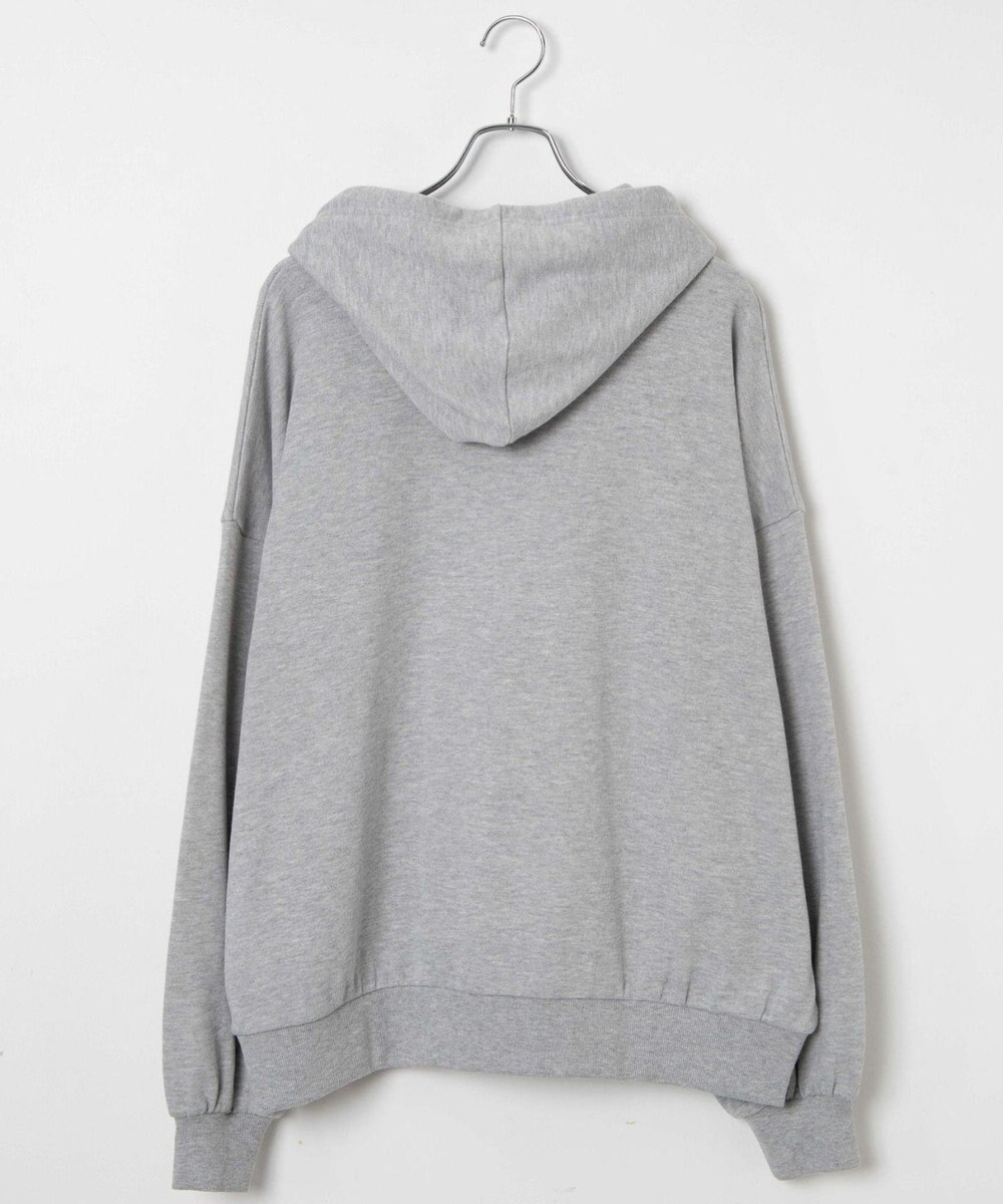 WEGO 【SCHOOLITEM】ルーズフィットプルパーカー 