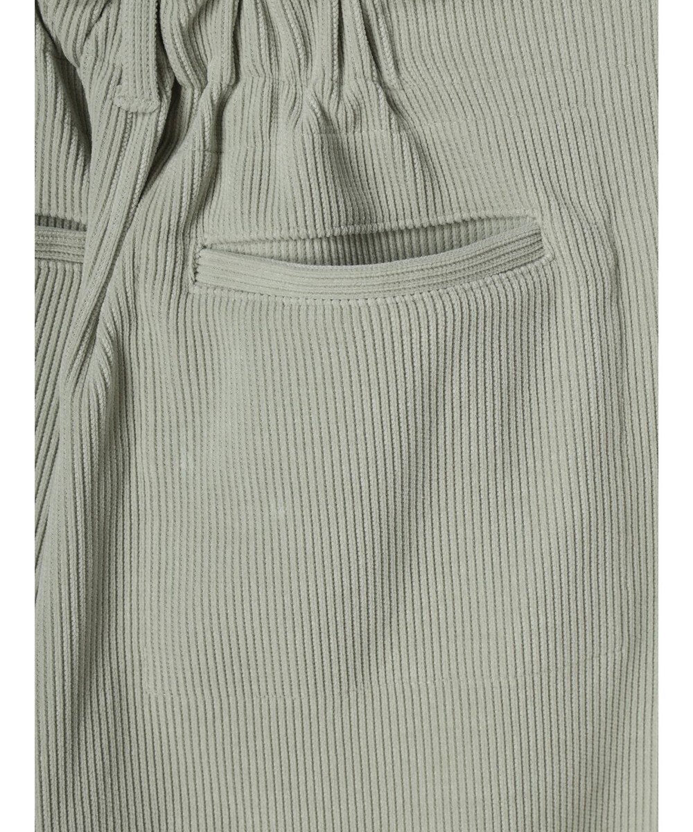 Green Parks コーデュロイワイドパンツ 