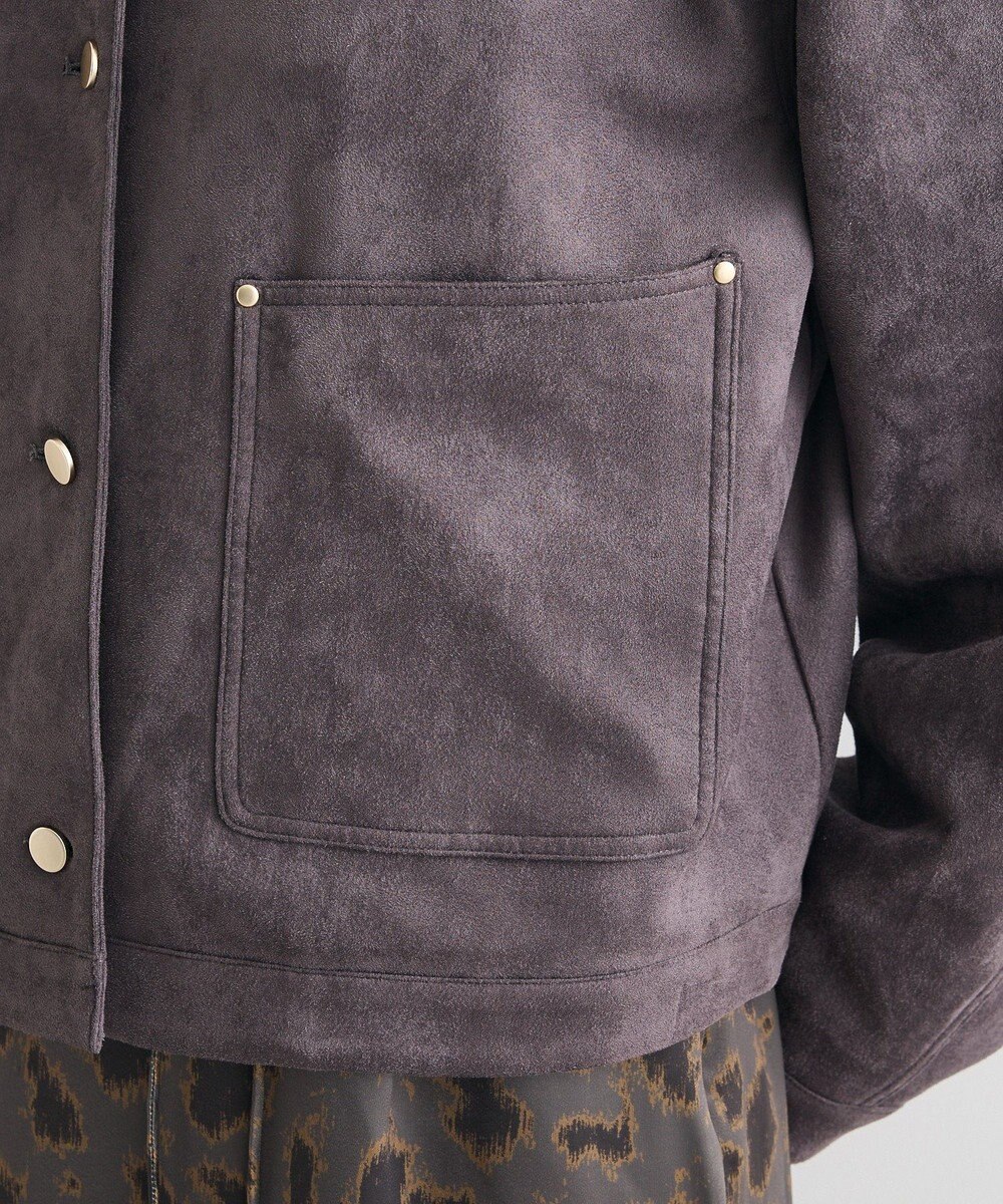 CRAFT STANDARD BOUTIQUE フェイクスエードブルゾン 