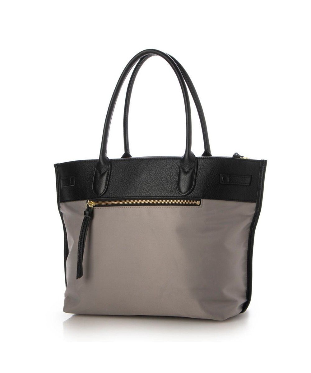 UNBILLION 【テレビ ドラマ着用アイテム】ペルケ perche / ナイロン牛革ヒネリ金具トートバッグ 