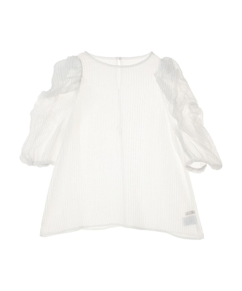 Green Parks ・ＡＮＤ　ＳＥＡＲＣＨ　シアーパワーショルダーブラウス 