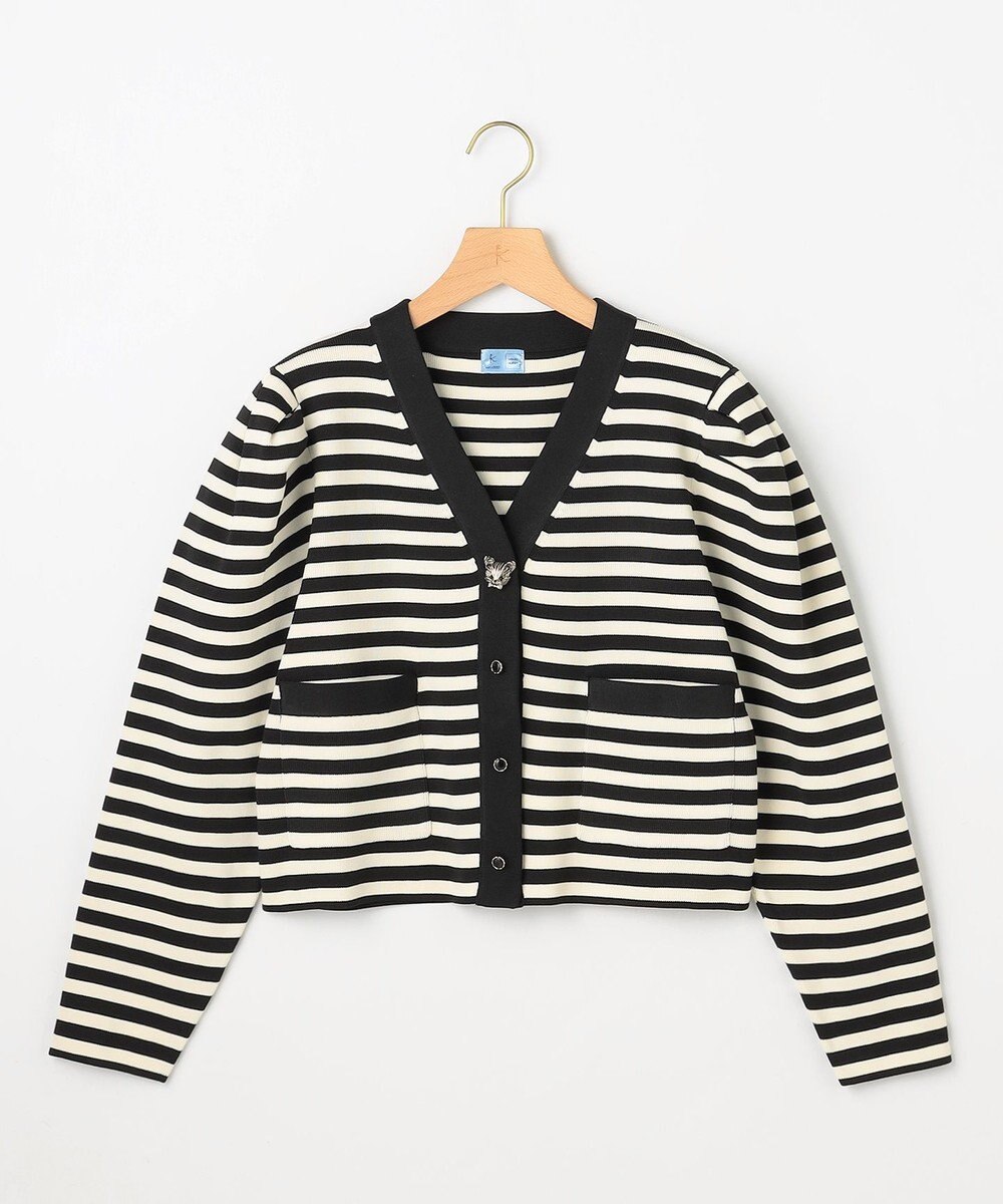 組曲 S 【組曲×setsuko sagittaire】kinakoスポンディッシュ ニットジャケット 