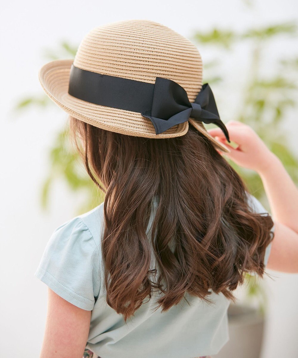 ANY KIDS 後ろ割れ リボン ブレード ハット 