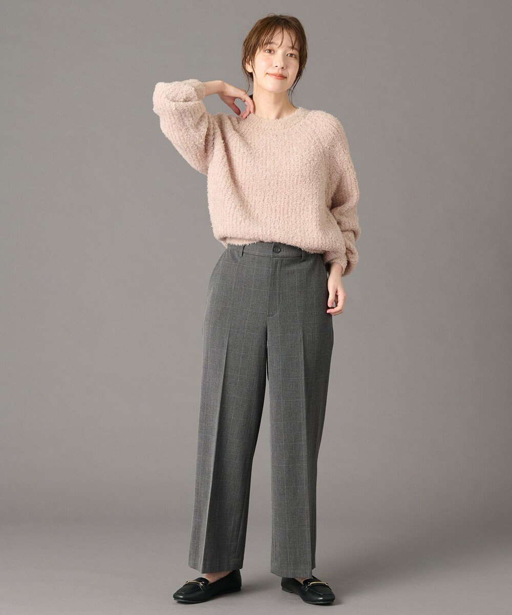 ANY カーリーファンシーニット 