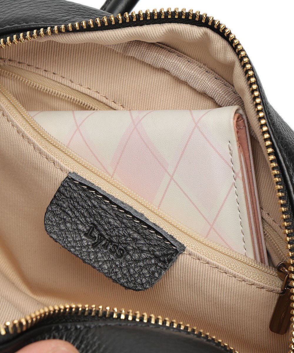 style code [Lyrss/リルス]牛革　ボストンバッグ 