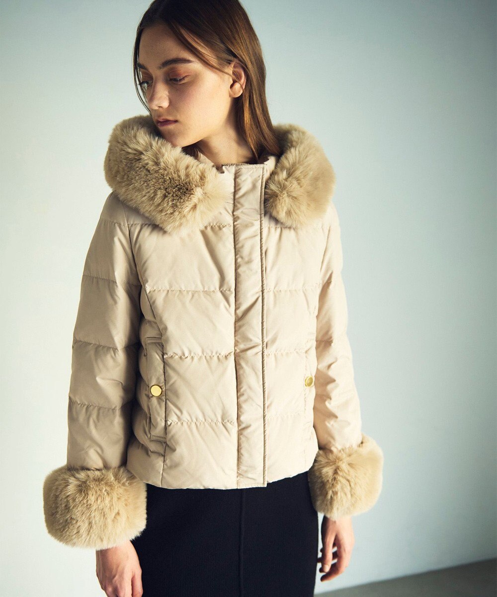 GRACE CONTINENTAL コンパクトダウンジャケット 