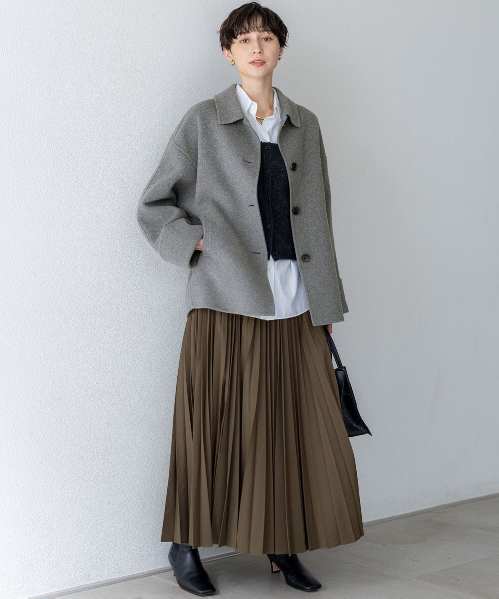 23区 L 【VERY掲載】MANTECOPure リバー ステンカラーコート 