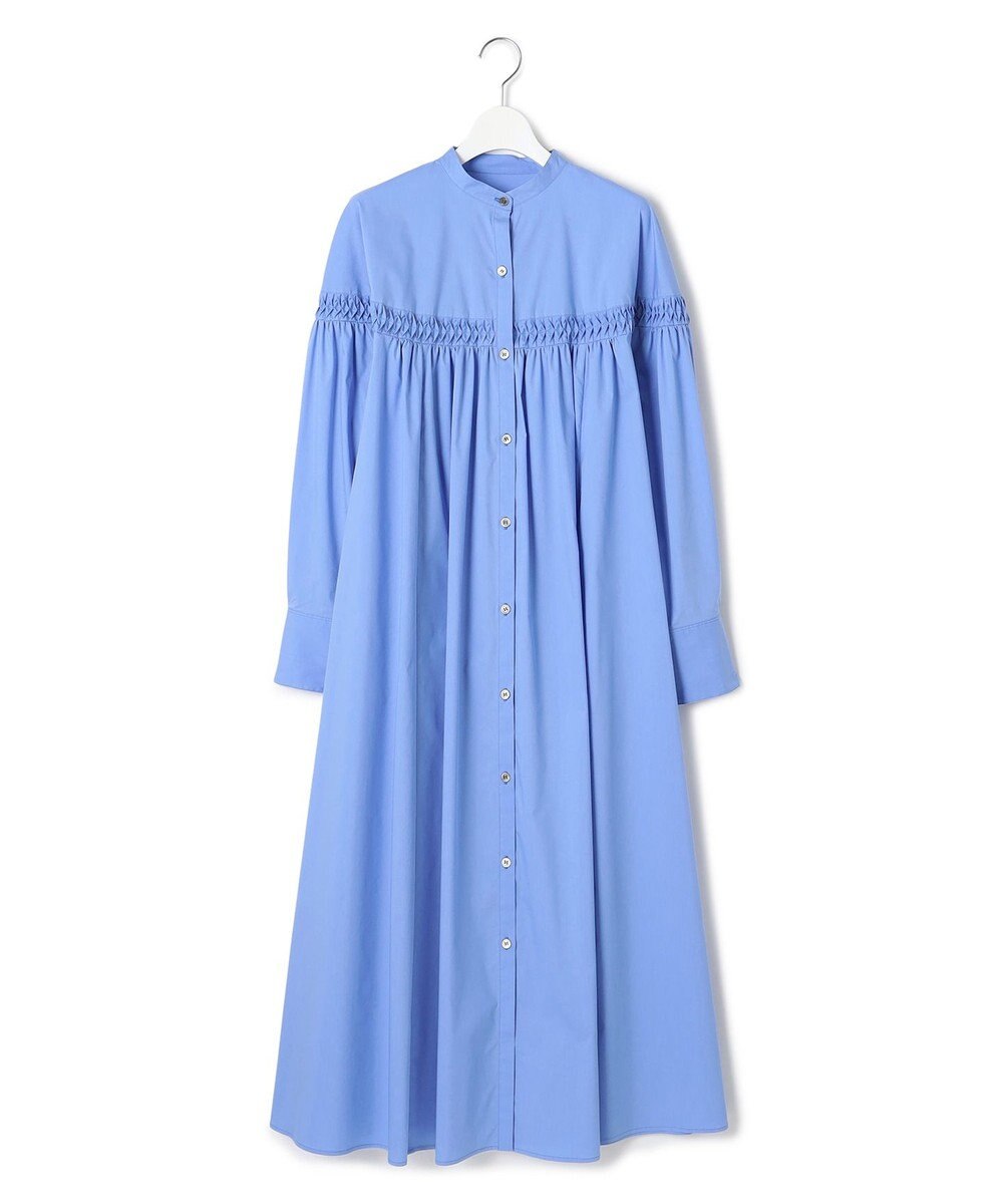 23区 【洗える】コンパクトライトクロス ピンタック ワンピース 