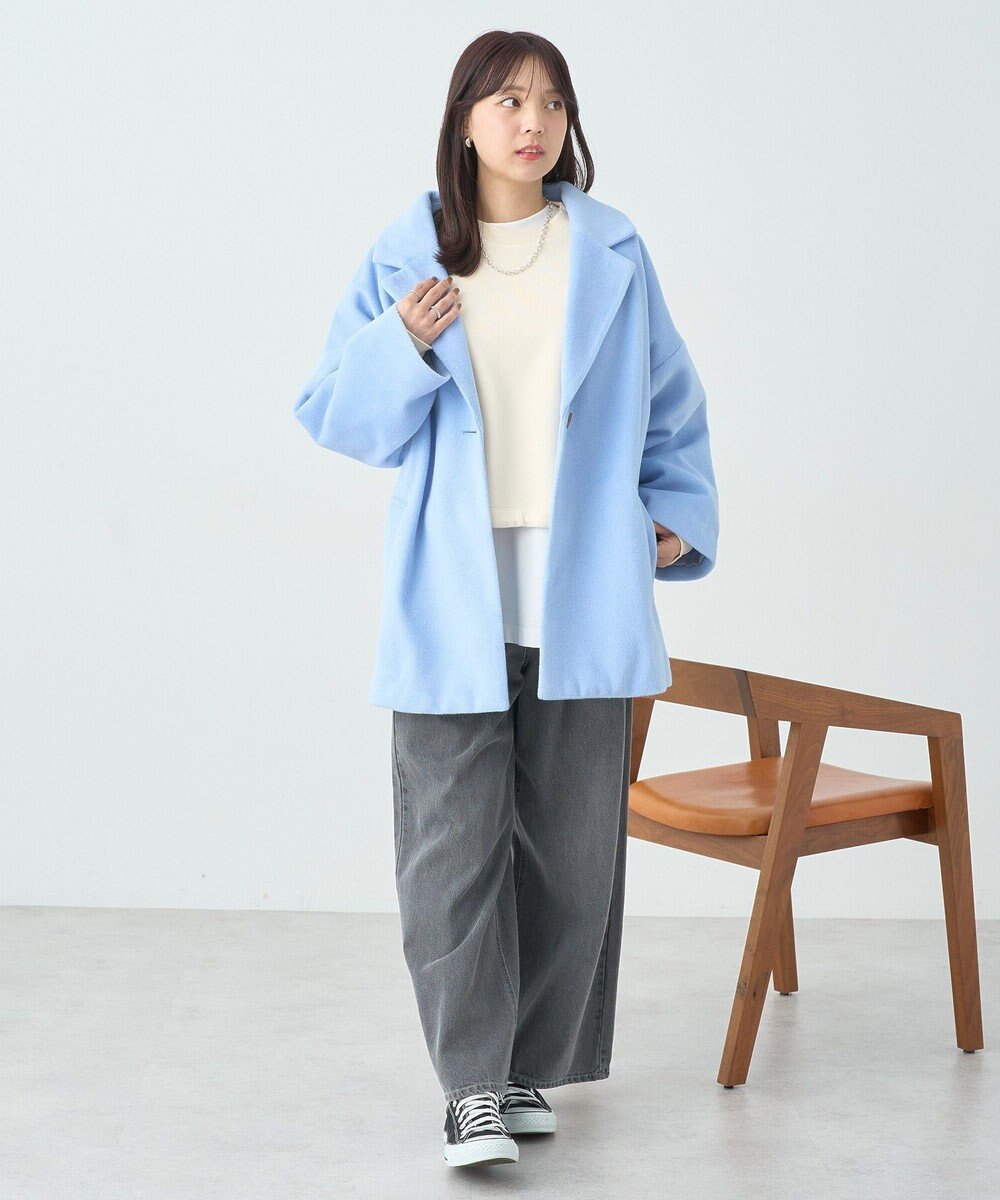 earth music&ecology ドロストヘムスウェット 