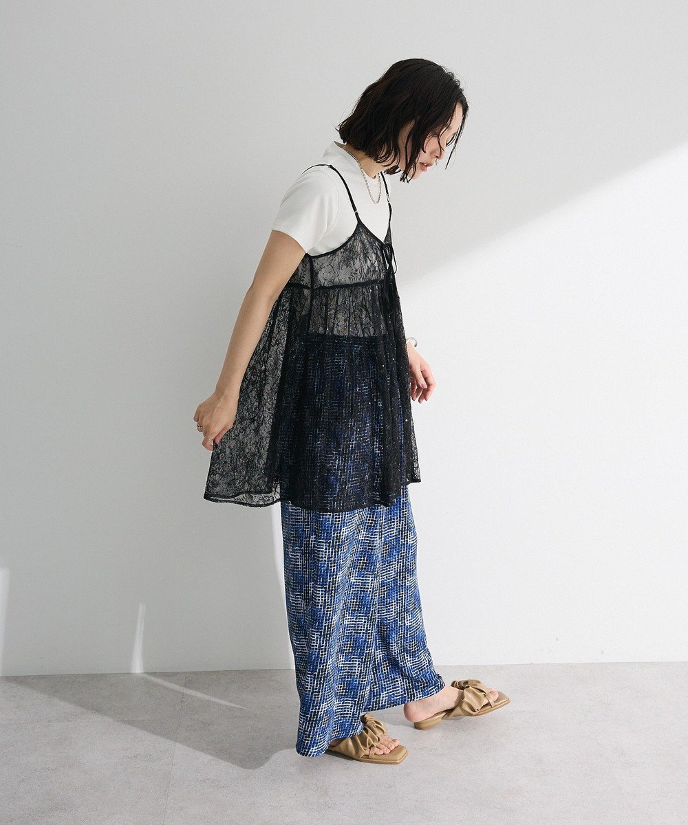 Green Parks 柄イージーパンツⅠ（ワイド） 