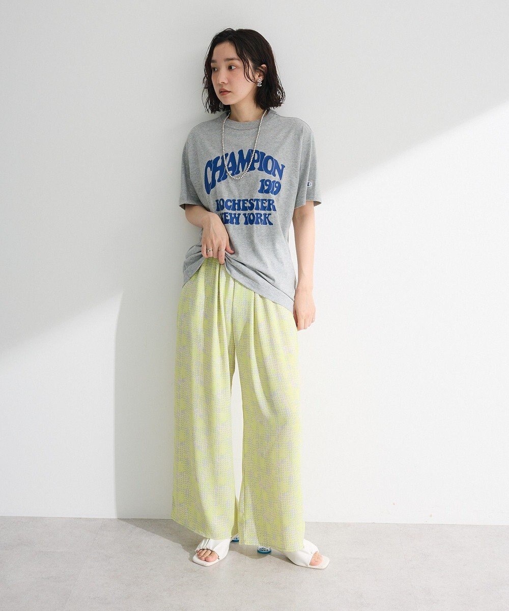 Green Parks 柄イージーパンツⅠ（ワイド） 