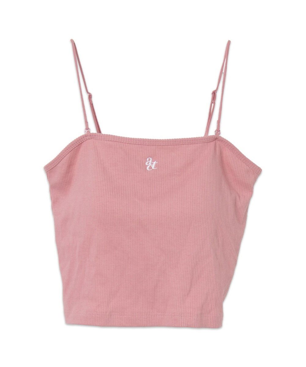 WEGO 【カップ付き/SMサイズ展開】nachumoreショートワンポイントキャミ 