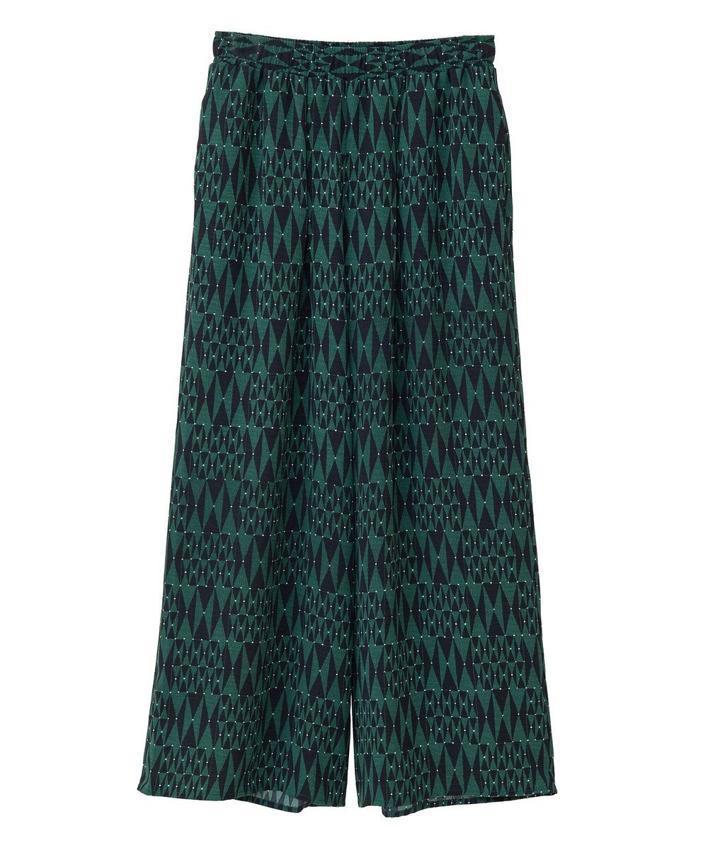 Green Parks 柄イージーパンツⅠ（ワイド） 