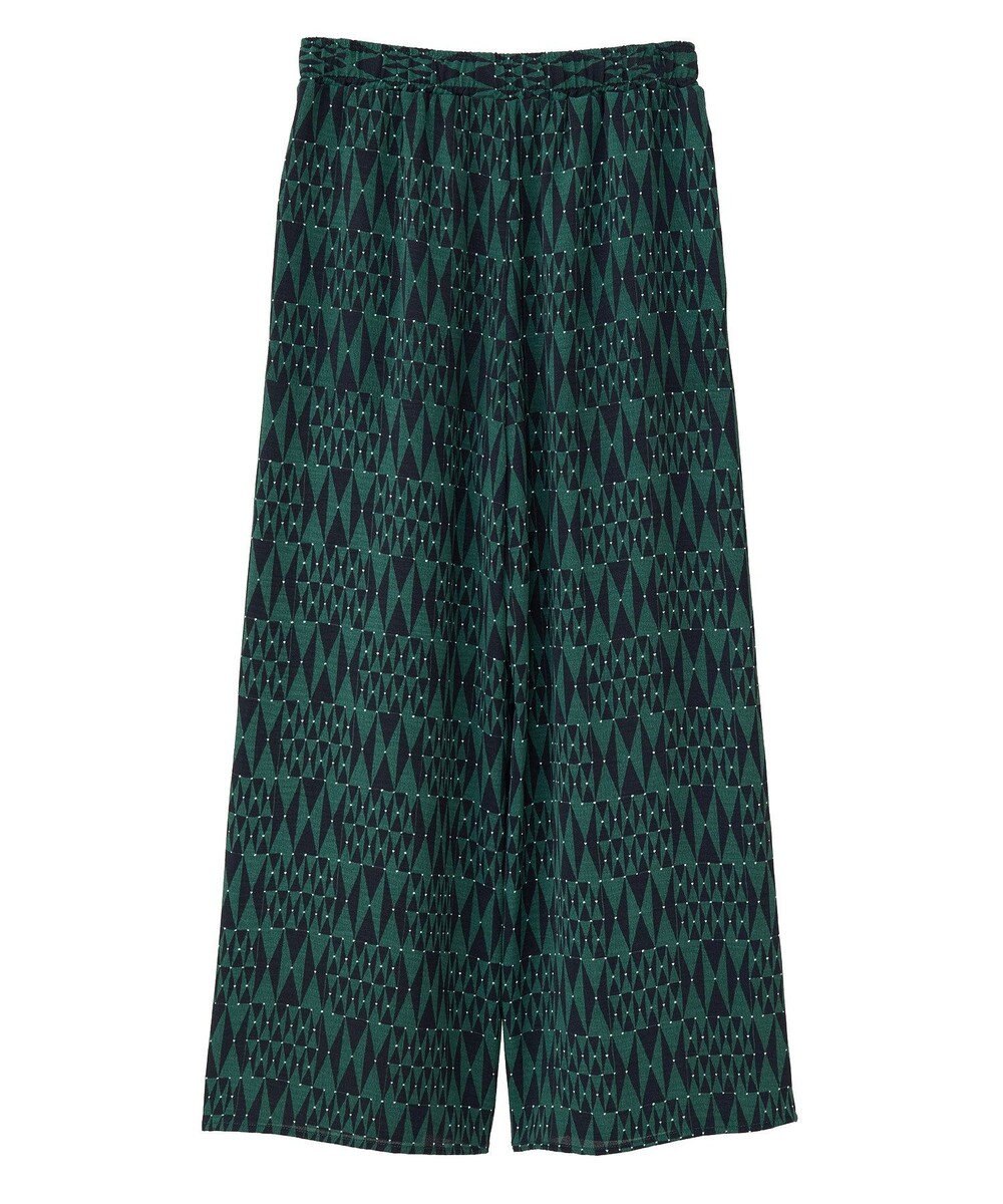 Green Parks 柄イージーパンツⅠ（ワイド） 