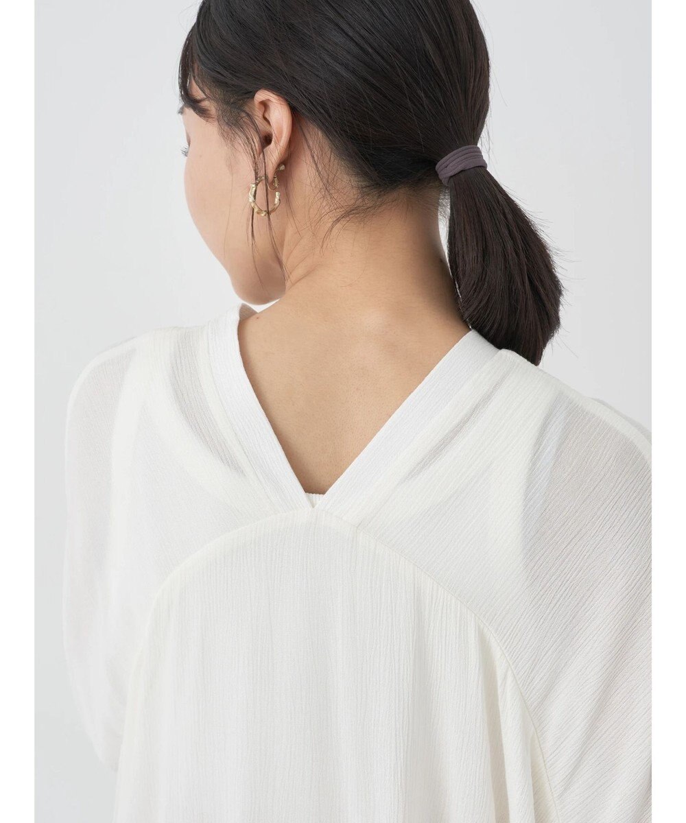 earth music&ecology レーヨンビッグシャツチュニック 