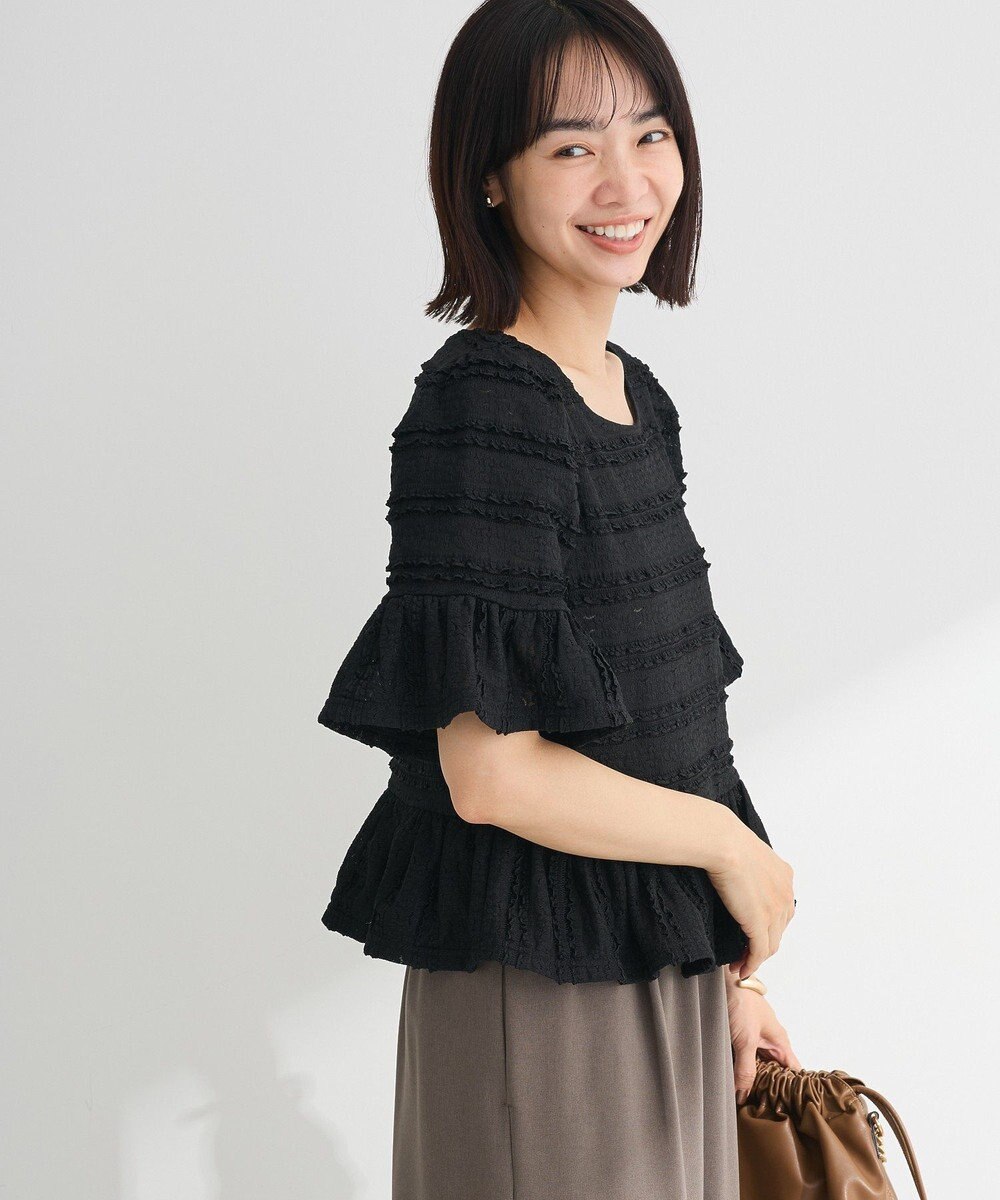 Green Parks ・ＳＵＧＡＲ　ＳＰＯＯＮ　レースフリルプルオーバー 