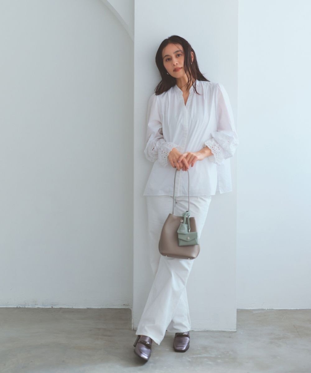 TOPKAPI 【Breath TOPKAPI】DUAL デュアル シュリンクレザー バイカラー 2way ワンハンドル ショルダーバッグ チャーム付き 