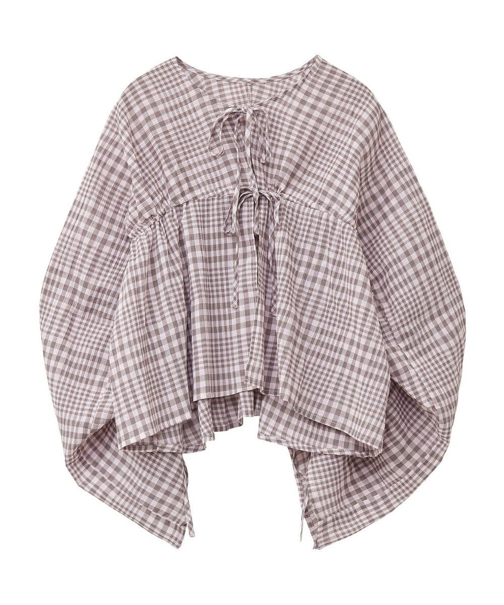 earth music&ecology ワッシャードロスト羽織りシャツ 