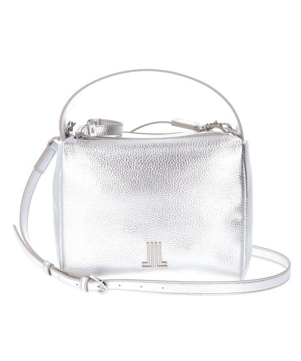 LANVIN en Bleu キューブ ダブルファスナー2wayバッグ 