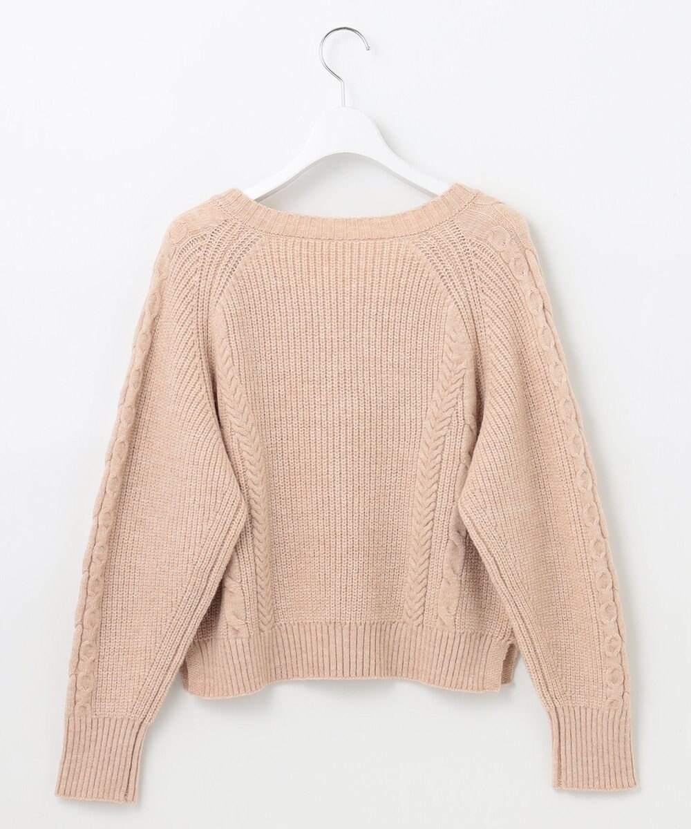 Feroux 【セットアイテム】ケーブルニット セットアップ 