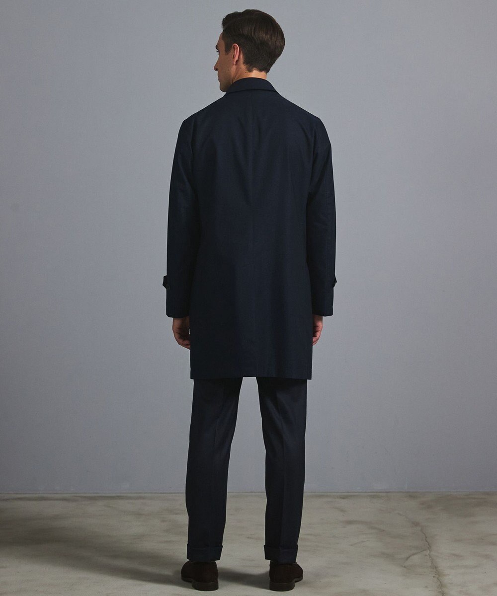 GOTAIRIKU 25年新作/3シーズン対応【防水/軽量/シワになりにくい】メランジカルゼ ステンカラーコート_無地 