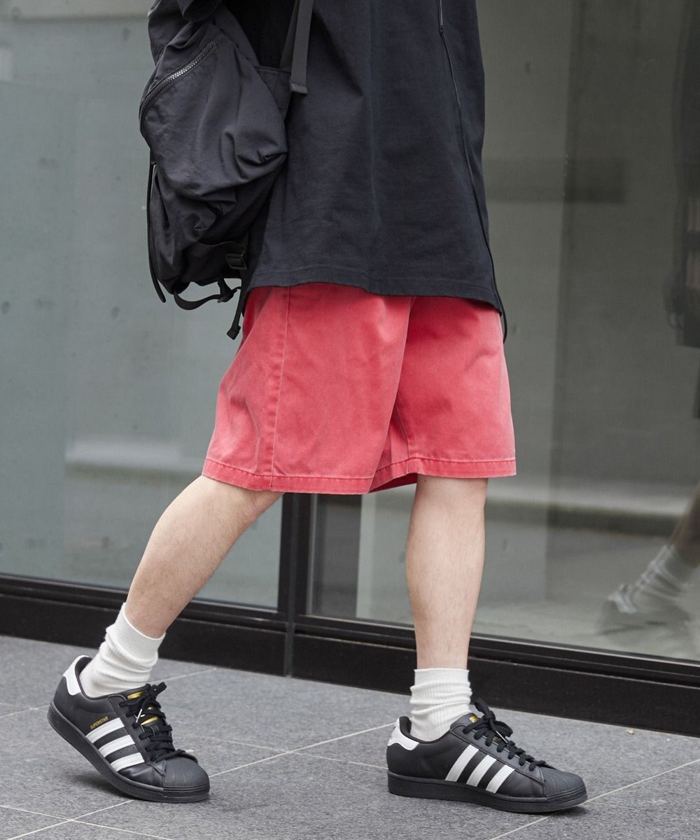 WEGO 【ユニセックス着用ITEM/ウエストゴム】リラックスイージーショーツ 