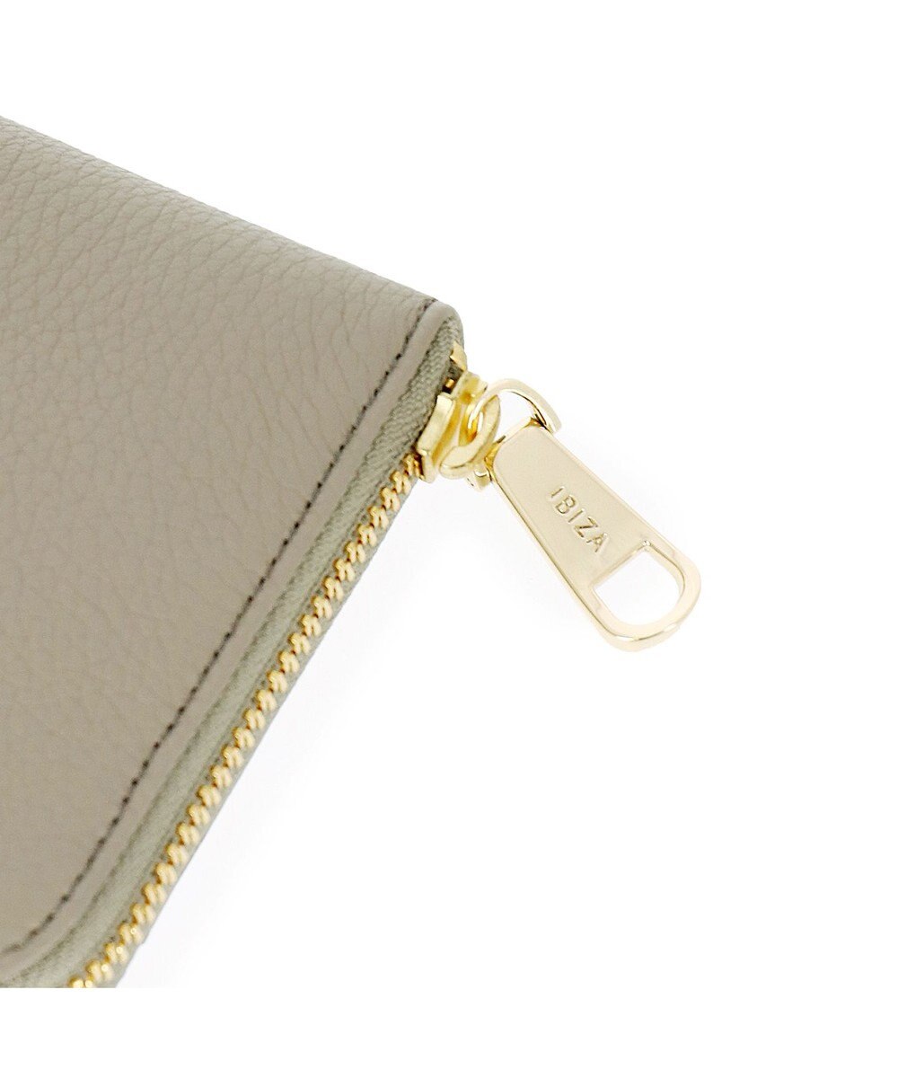 IBIZA 牛革　ラウンドファスナー長財布 