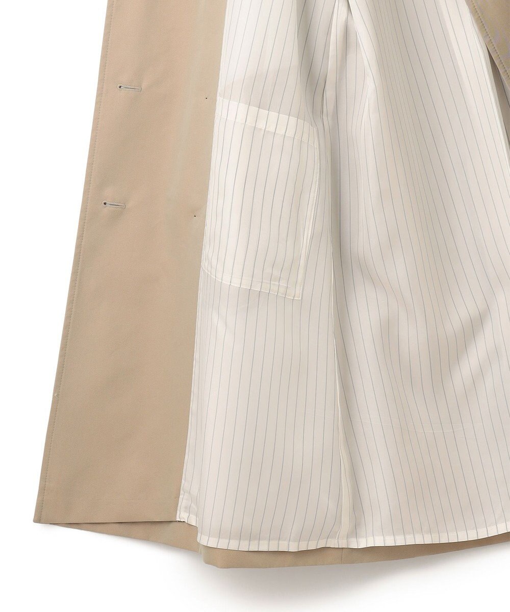 ICB L 【撥水加工】ＴＣシャンブレーツイル トレンチコート 