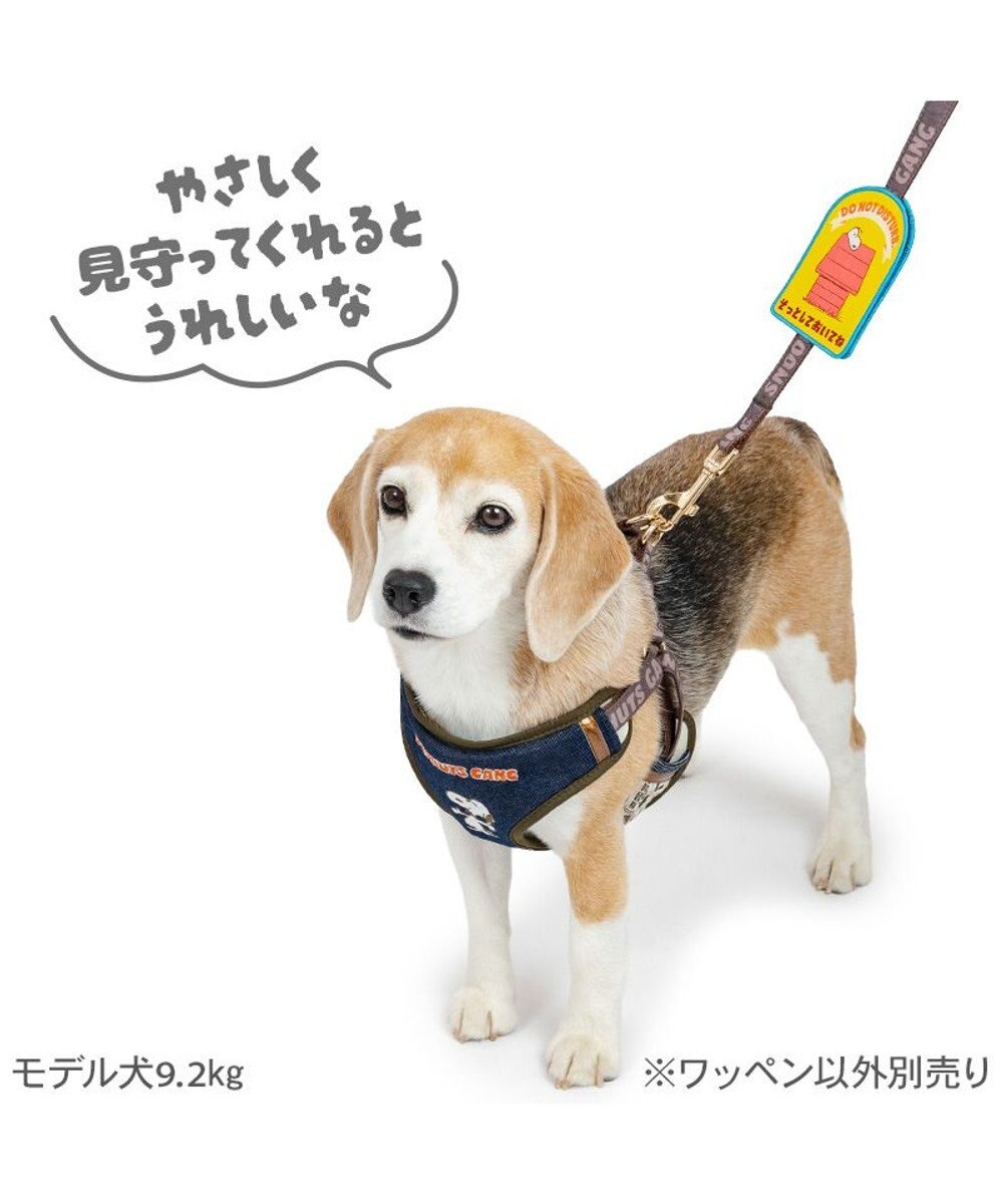 PET PARADISE スヌーピー メッセージ ワッペン  《そっとして》 