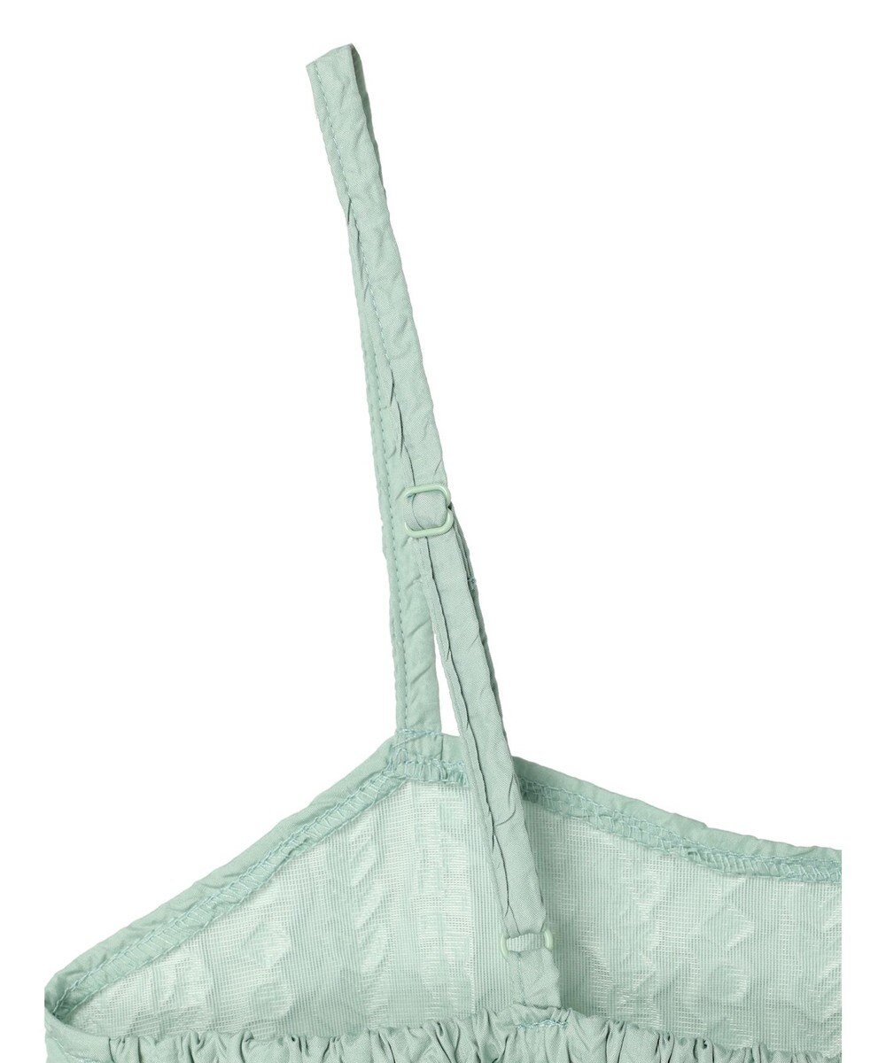 Green Parks ・ｎｏｖｅｍ９　フクレジャカードキャミワンピ 