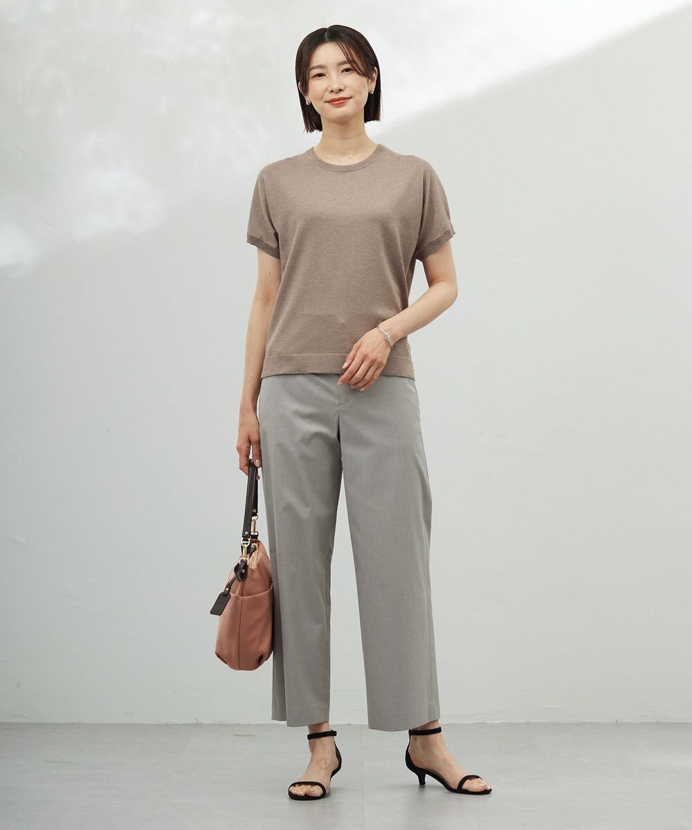 J.PRESS LADIES 【WEB限定カラーあり・洗える】Vis/Peスパーク ラメ ニット 