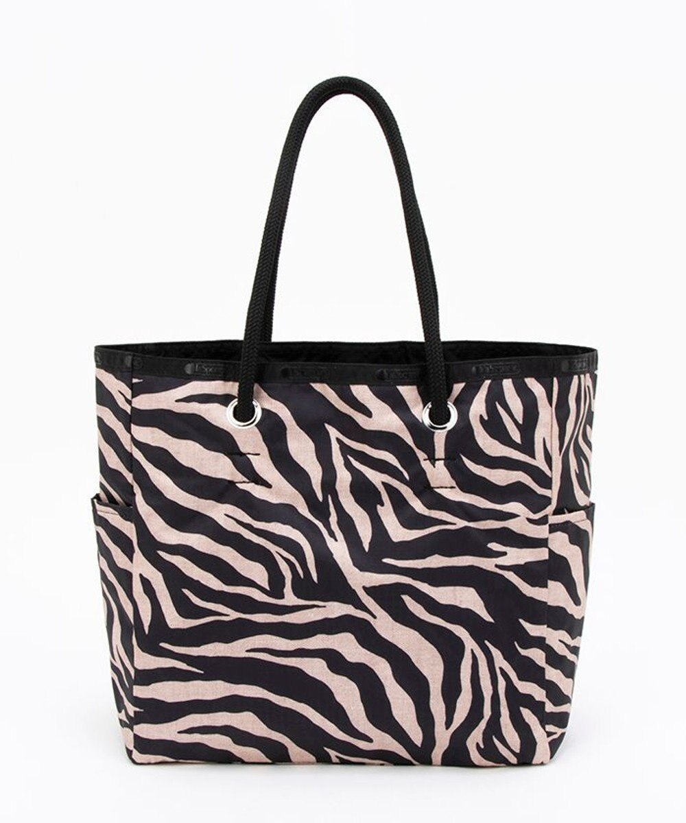 LeSportsac ML 2 WAY TOTE        /ラフィアゼブラ/ブラック 