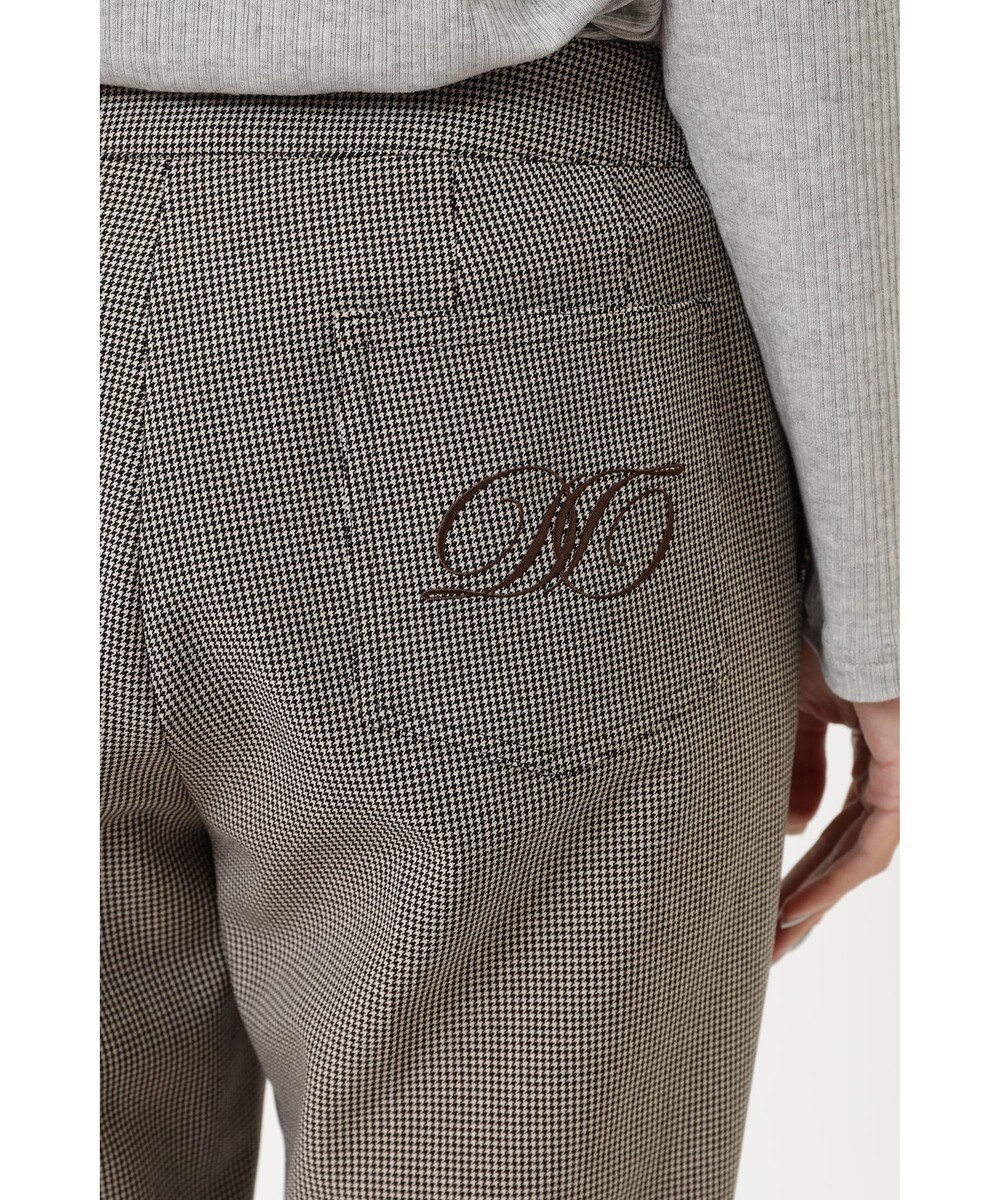 DAKS 裏起毛テーパードパンツ 