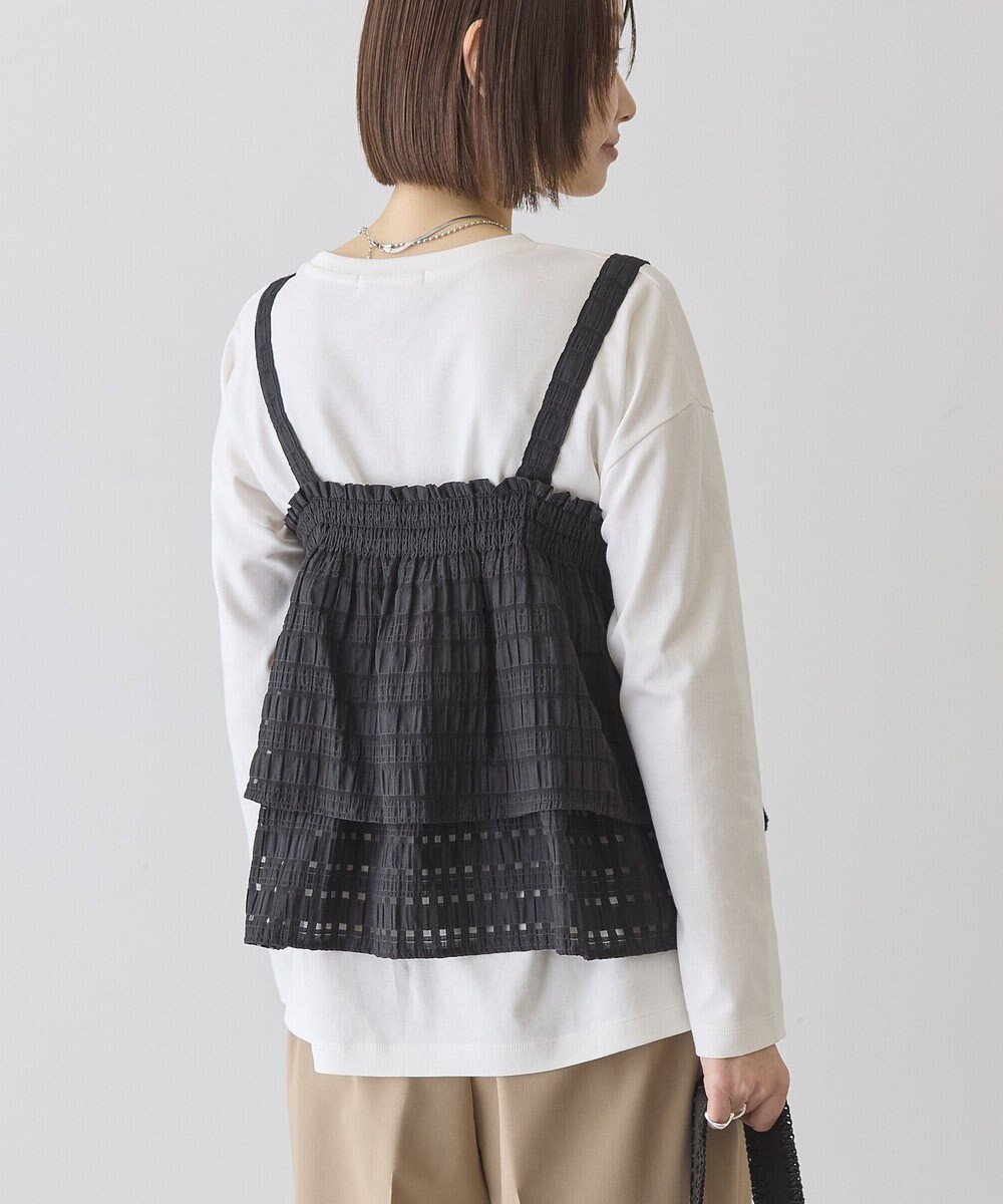 AMERICAN HOLIC シアーチェックビスチェ 