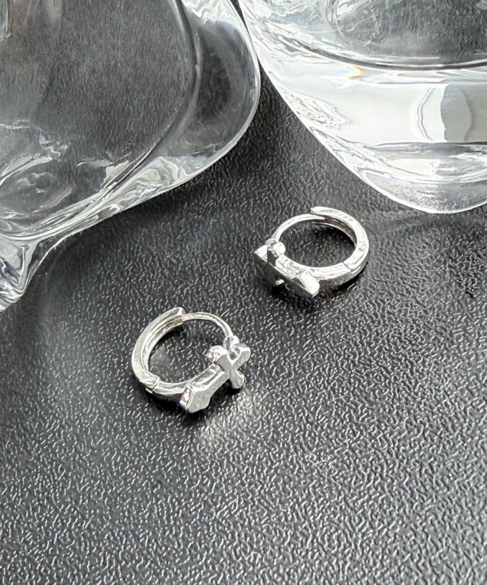 WEGO L2Pモチーフフープピアス 