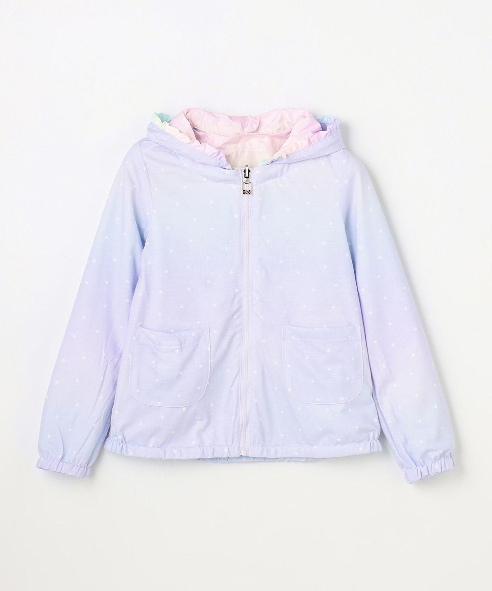 ANY KIDS 【フード取り外し/洗濯機可能】撥水加工リバーシブルゾン 