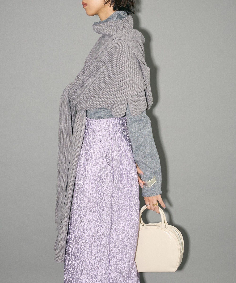 Green Parks フードマフラー＋ケープニット 