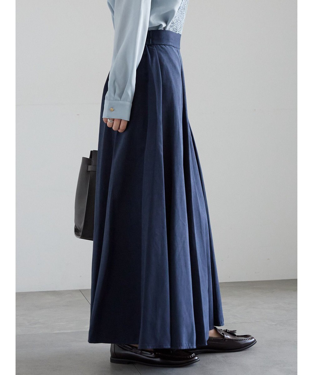 Te chichi サイドボタンピーチフレアスカート 