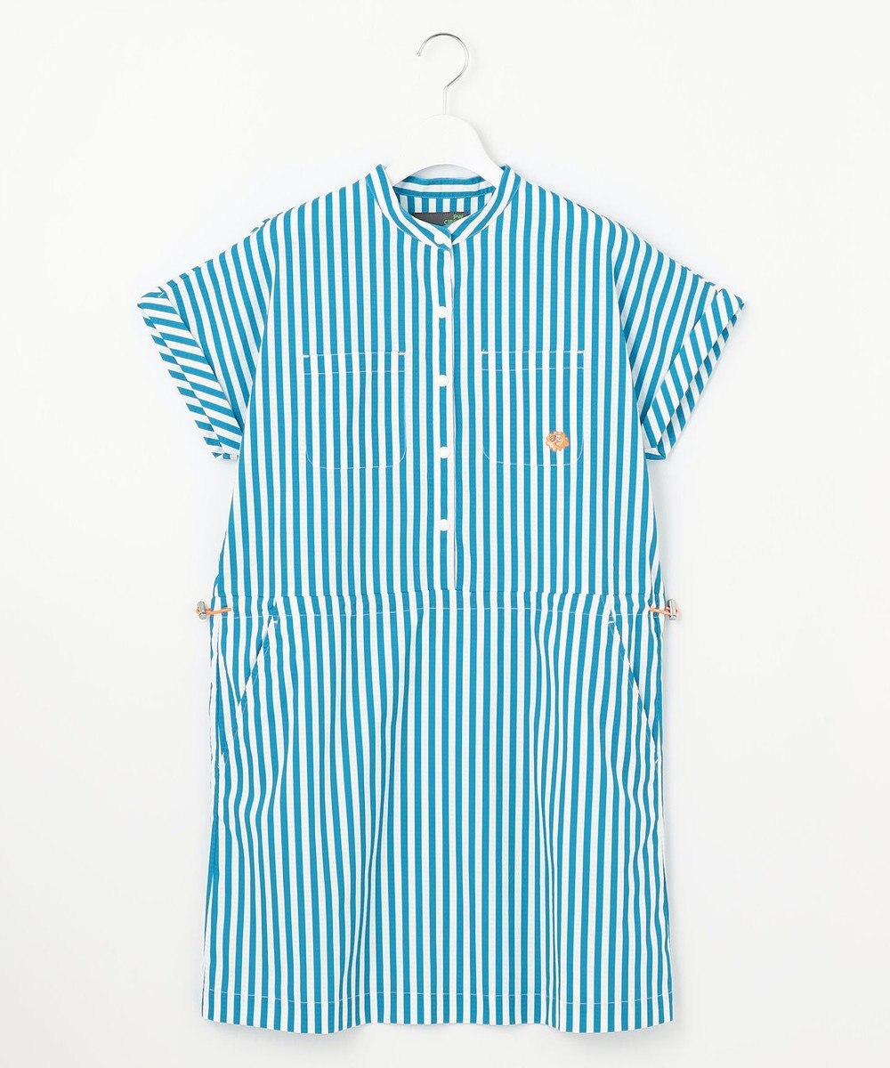 PW CIRCULUS 【高通気 / 軽撥水 / 軽量のDotAir 使用】【WOMEN】ストライプ柄ワンピ 