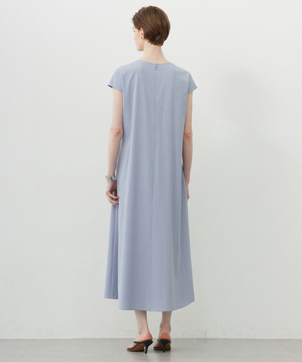 ICB L 【ASUMI・MANAMIコラボ 丈が選べる】タックデザインワンピース 