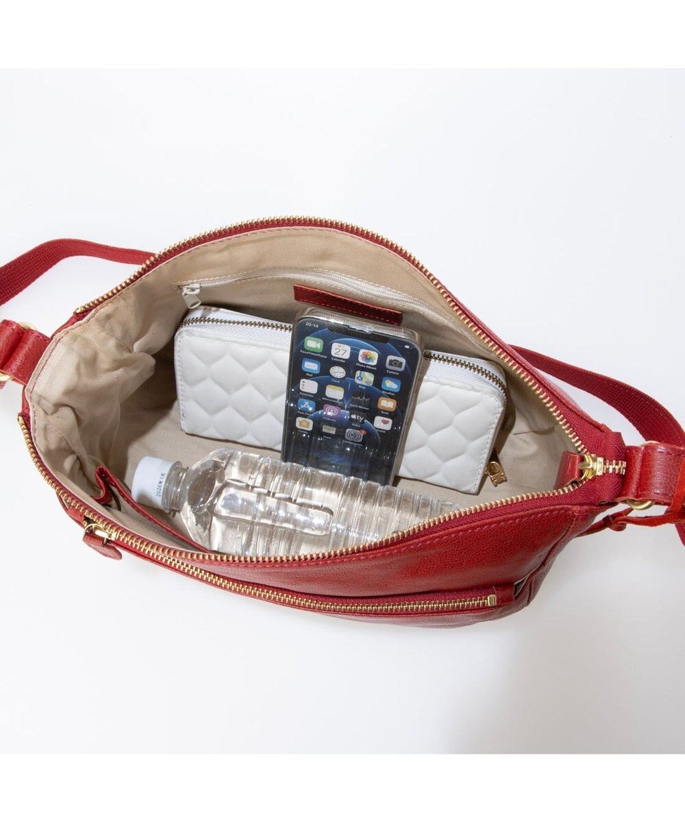 UNBILLION アトランタ ATLANTA / 牛革ファスナーショルダー 