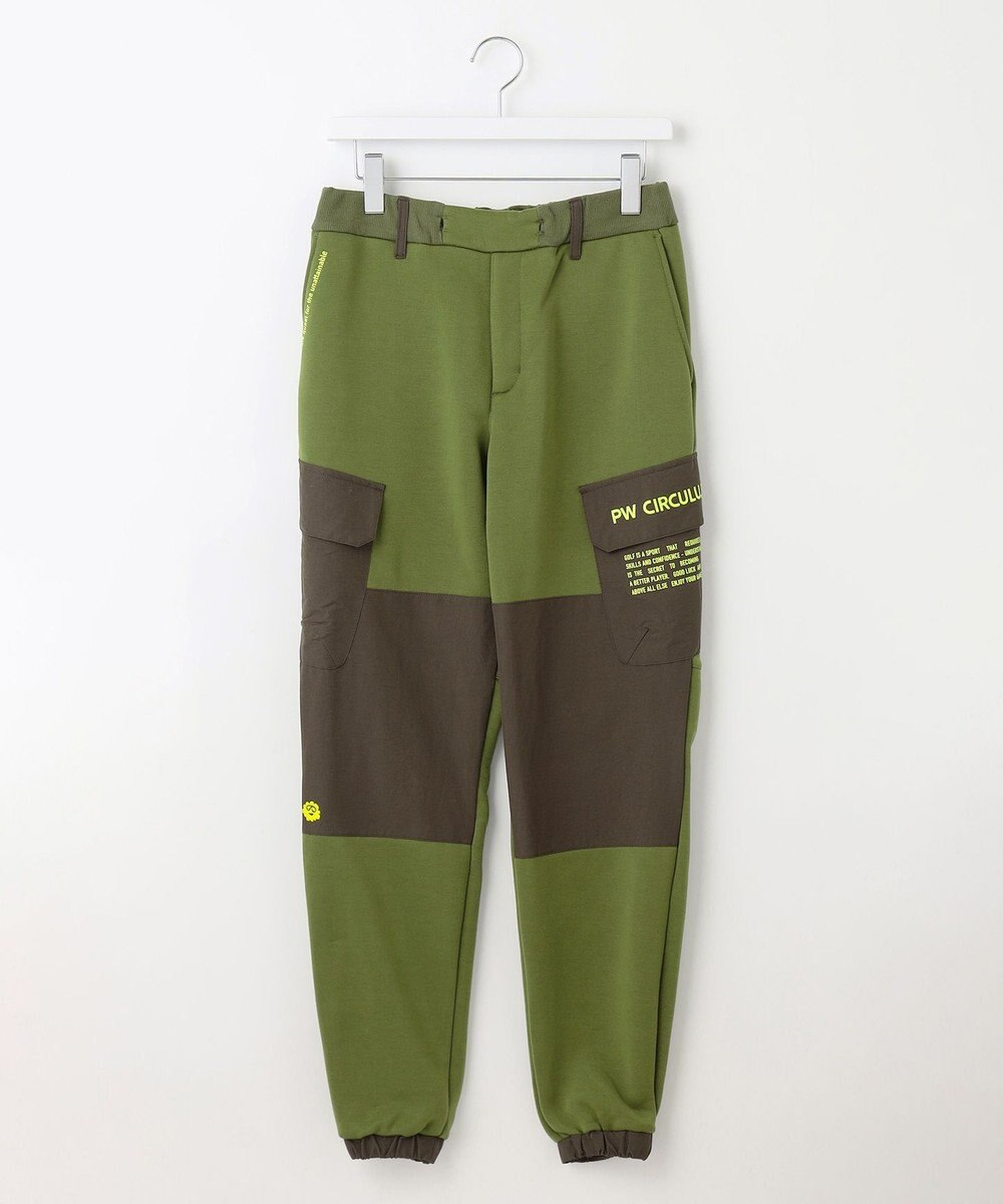 PW CIRCULUS 【MEN】裏毛カーゴジョガーパンツ 