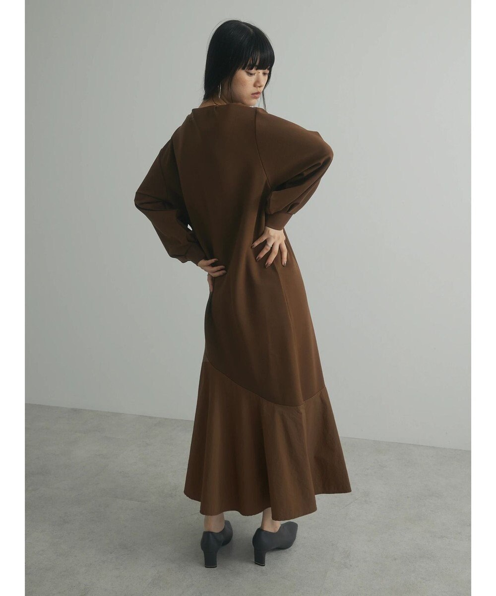 Green Parks armonia．布帛切り替えポンチワンピース 