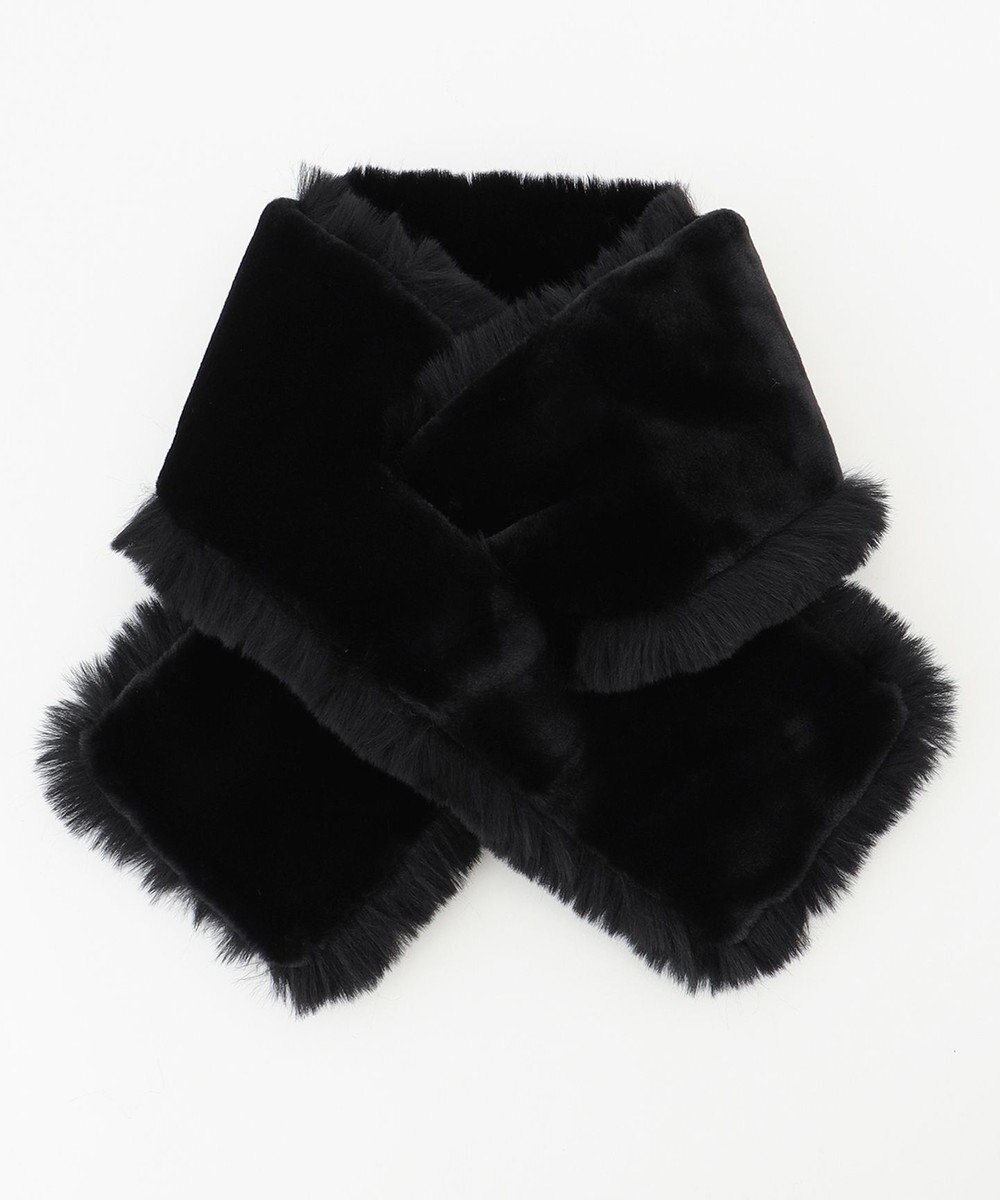 自由区 リバーシブルフェイクファーティペット 