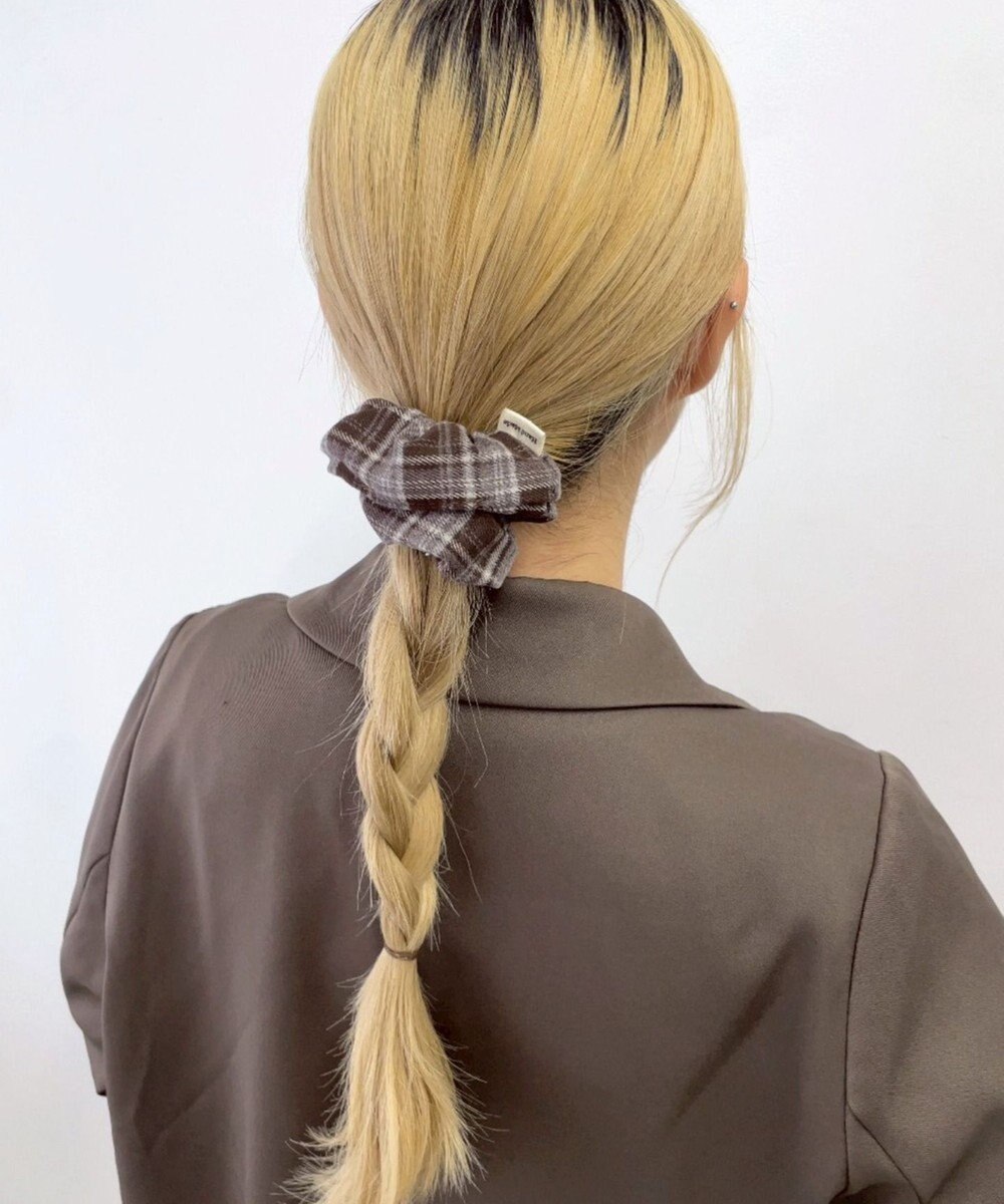 WEGO Lチェックシュシュ 