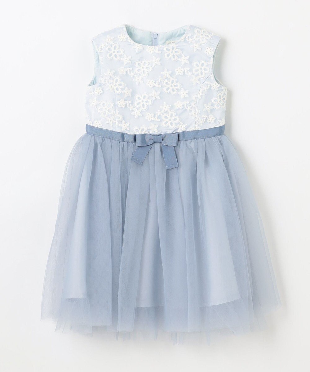 組曲 KIDS 【110-140㎝】ブルーミングフラワー ドレス 