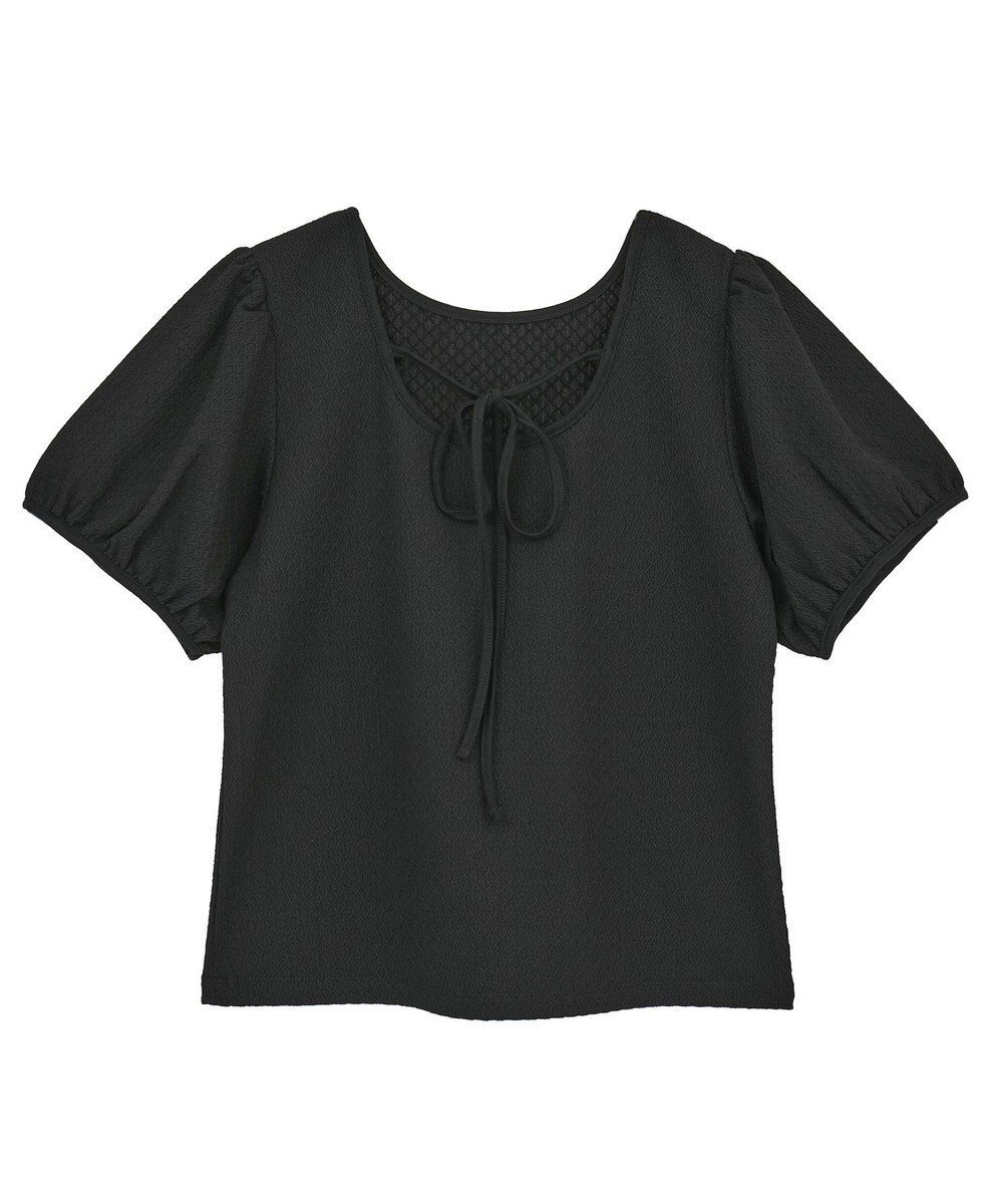 earth music&ecology マルチウェイ配色リボンカットプルオーバー 