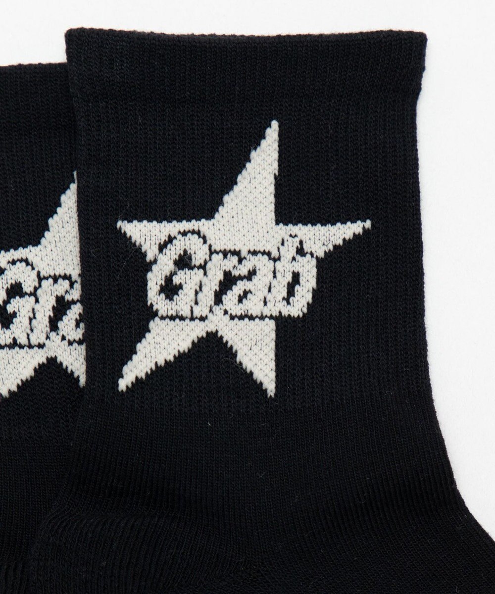 WEGO スターロゴデザインソックス 