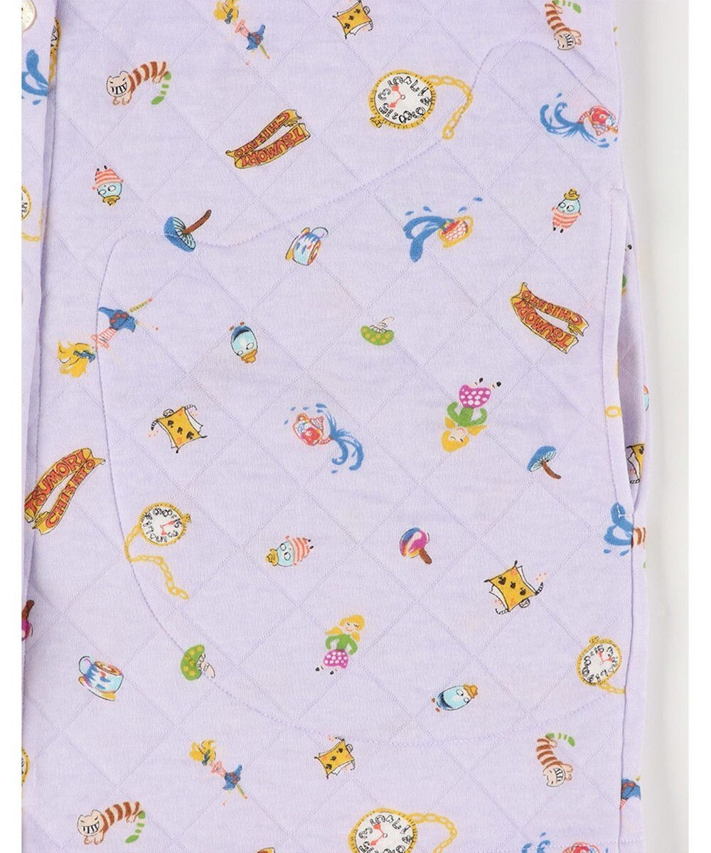 tsumori chisato SLEEP ツモリチサト パジャマ キルトニット素材(本体) あったか 長袖 長ズボン レディース UDW404 /ワコール 